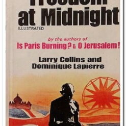 Book cover. Freedom at midnight.