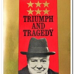 Book cover. Triumph and Tragedy. Winston Churchill Publisher: Bantam Books
