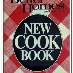 Book cover. Better homes and gardens new cook book