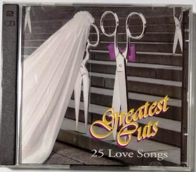 cd Εξώφυλλο. Greatest Cuts. 25 Love Songs