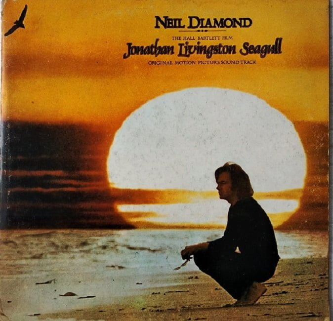 Vinyl Record Cover. Jonathan Livingston Seagull