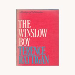 Book cover. The Winslow Boy. Terence Rattigan Publisher: Longman