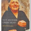 Book cover. Laughin older woman. Copy - Not another greek salad