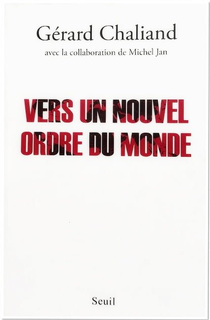 book, Vers un Nouvel Ordre Du Monde