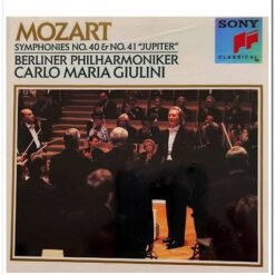 MOZART - SYMPHONIES No.40 & No.41 "JUPITER" BERLINER PHILHARMONIKER CARLO MARIA GIULINI