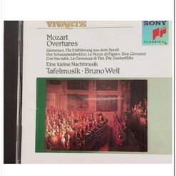 Εξώφυλλο CD. Mozart overtures