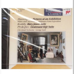 Εξώφυλλο CD. MUSSORGSKY, KODALY, PROKOFIEV