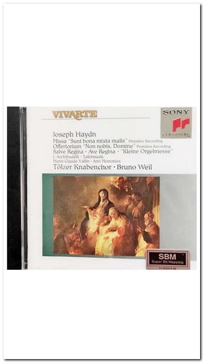 Εξώφυλλο CD. Joseph Haydn - Missa, Offertorium, Salve Regina, Ave Regina