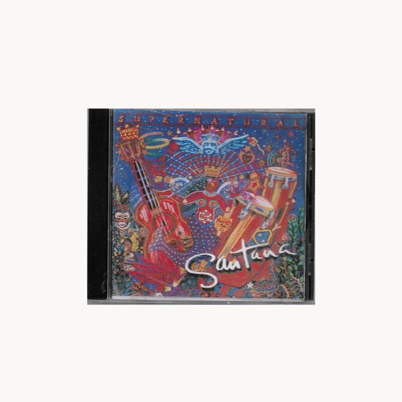 Εξώφυλλο CD , Santana, Supernatural