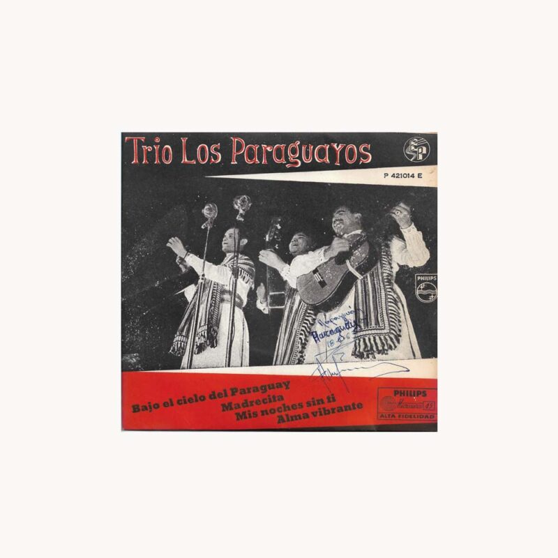 Εξώφυλλο βινυλίου. Trio Los Paraguayos