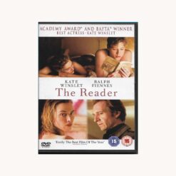 Εξώφυλλο dvd. The Reader. Kate Winslet, Ralph Fiennes. Σκηνοθεσία:  Steven Daldry