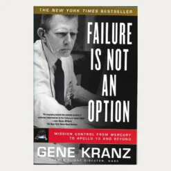 Second hand book cover. Failure is not an Option. Author: Gene Kranz Publisher: Simon & Schuster Publ. Date: 2009 Language: English