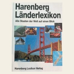 second hand book cover.Encyclopedia Harenberg Landerlexikon