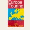 Εξώφυλλο βιβλίου. Vintage ταξιδιωτικός οδηγός Europa Touring Hallwag Euro Guide